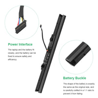 1 x RAW Customer Returns ARyee L15C3A01 Battery Compatible with Lenovo Ideapad 110 Ideapad 110-15 IdeaPad 110-15ISK V110 V310 Series Replacement for L15C3A01 L15C4A02 L15C4E01 L15D3A01 14.8V 2600mAh  - RRP €32.76