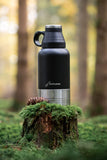 1 x RAW Customer Returns PFEFFERPAW Premium dog drinking bottle for on the go with CARRYING BAG 1L thermos bottle BPA-free Outdoor drinking bottle for dogs for traveling and camping - RRP €28.22