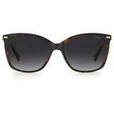 1 x RAW Customer Returns Polaroid Women s PLD 4108 s Sunglasses, 086 LA Havana, 55 - RRP €33.04