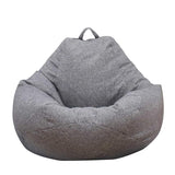 1 x RAW Customer Returns Ghopy bean bag without filling for adults and children, L 90 x 80 cm , giant fabric bean bag, bean bag for living room, for large sofa, large lounger, for indoor and outdoor use - RRP €35.99