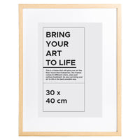 9 x RAW Customer Returns Estancia white wooden picture frame 30x40 cm with shatterproof plexiglass Modern wooden portrait frame Picture frame 30x40 white White frame 30x40 cm - RRP €145.17