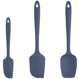 1 x RAW Customer Returns U-Taste Silicone Spatula Set of 3, 315 Heat Resistant Non-Stick Rubber Spatula, BPA Free Flexible Dough Scraper Cake Scraper for Cooking Mixing Baking Decorating Midnight Blue  - RRP €18.14