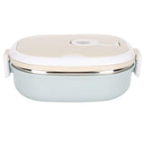 1 x RAW Customer Returns Insulated Lunch Box, Portable Stainless Steel Bento Box Stackable Leak-Proof Thermal Lunch Box for Hot Food Thermal Bento Boxes Bowl Food Container Office Work Home Picnic 1  - RRP €23.12