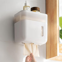 2 x Brand New Toski Wall Mount Paper Towel Dispenser, Drill Free Paper Towel Dispenser Box Dispenser - RRP €32.9