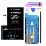 1 x RAW Customer Returns bokman Internal Battery for iPhone 8 3800mAh, High Capacity Li-ION Polymer Battery with Tool Kit and Adhesive Strips - RRP €19.99