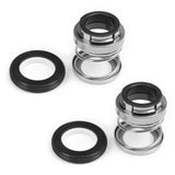 1 x Brand New Othmro 2Pcs 19mm Inner Diameter Plastic Alloy Mechanical Shaft Seals Replacement 108-19 for Pump Shaft Water Pumps, Mechanical Sealing for Swimming Pools, Spa Pumps - RRP €24.0