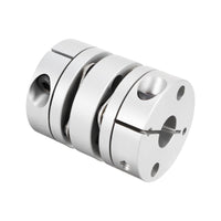 1 x RAW Customer Returns sourcing map Clamp Tight Motor Shaft 2 Diaphragm Coupling Coupler 8mmx14mm DE de - RRP €21.92