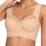 1 x RAW Customer Returns WOWENY Wireless Bras for Women Sleep Bra Bralette Crop Top Comfort Top Full Coverage Thin Soft Bras Bustier Light Support - RRP €24.0