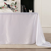 1 x RAW Customer Returns BIT.FLY White Tablecloth 145 x 320CM Rectangular Stain Resistant Tablecloth for Celebrations, Parties, Hotels, Events, Weddings - RRP €16.99