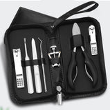 1 x RAW Customer Returns 7 piece nail clipper set toenail scissors toenail clippers for ingrown thick nails - RRP €22.8