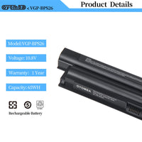 1 x RAW Customer Returns Oyomba VGP-BPS26 VGP-BPL26 VGP-BPS26A VGP-BPS26S Battery for VAIO VPC-CA15FW VPC-CA15FG VPC-CA16EC VPC-CA17EC SVE1511C5E PCG-71811L PCG-71811M VPC-Eh VPC-CA - RRP €39.34