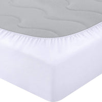 1 x RAW Customer Returns Utopia Bedding mattress protector 200 x 200 x 30 cm waterproof bamboo viscose, Oeko-TEX certified mattress topper breathable, mattress protector, all-round elastic - RRP €31.99