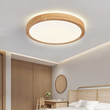 1 x RAW Customer Returns Baerolc LED Ceiling Light Wood, Top 360 Glow 30cm Wooden Ceiling Lamp Living Room, 24W 4500K Neutral White Ceiling Light Round Wooden Lamp for Bedroom Office Kitchen Children s Room Hallway Balcony  - RRP €45.42