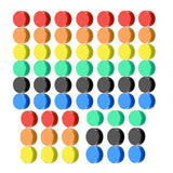 3 x Brand New Exogio Pack of 60 colorful refrigerator magnets, whiteboard magnets, magnets for magnetic board, pin board magnets, round decorative for school, seminars, office, whiteboard photo 6 colors  - RRP €61.2