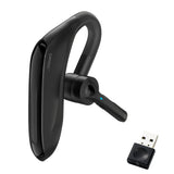 1 x RAW Customer Returns SUNITEC Bluetooth headset with microphone, wireless headset with USB-A dongle, with CVC 8.0 Dual Mic 45Hrs HD hands-free talk, for business office driving, compatible with iPhone and Android - RRP €49.93