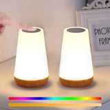 1 x RAW Customer Returns Lightess dimmable bedside lamp set of 2 table lamps dimmable RGB touch smart night light mood light 13 colors color change for children s room, bedroom, living room, study etc. - RRP €34.99