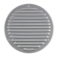 15 x Brand New Steinberg14 Round ventilation grille 200mm - Sheet steel - Grey with insect protection - Grille for ventilation - Exhaust air grille - RRP €183.0