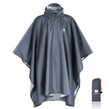 1 x RAW Customer Returns Anyoo Lightweight Waterproof Rain Jacket Reusable Ripstop Breathable Multipurpose Raincoat with Hood Foldable Protective Blanket Shelter Tarp Ideal for Outdoor Camping Hiking Fishing - RRP €21.98