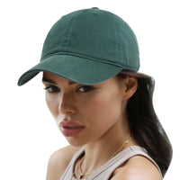 7 x RAW Customer Returns FURTALK Ladies Vintage Baseball cap Unisex Washed Cotton Adjustable Sun Hat Baseball cap - RRP €168.0