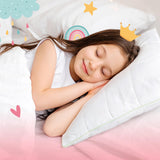 1 x RAW Customer Returns Vitapur Exclusive Pillow 40x60, pack of 2 - Children s pillows for tender dreams - Children s pillows for perfect support - Baby pillow with anti-allergenic cover - RRP €30.24