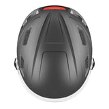 1 x RAW Customer Returns Bicycle helmet men, women helmet with magnetic visor, removable sun protection cap and size adjuster, black helmet for e-bikes, mountain bikes and city bikes M-safety glasses  - RRP €42.54