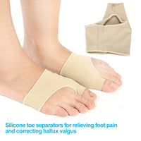 1 x RAW Customer Returns Sonew Bunion Corrector Silicone Bunion Pads Foot Guard Relief Kit Treat Pain for Hallux Valgus Protective Sleeves S  - RRP €9.62