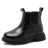 1 x Brand New DADAWEN Unisex Child Boy Girl Baby Winter Snow Boots Ankle Boots Waterproof black B 21 - RRP €23.69