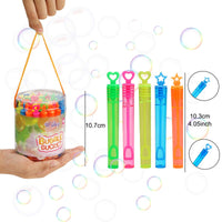 2 x RAW Customer Returns Ulikey Soap Bubbles Children, 40 Pieces Sticks Toys, Bubble Gifts Wedding Party Set for Garden Party Favors Children s Birthday Carnival - RRP €30.24