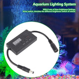 1 x RAW Customer Returns Tnfeeon Aquarium Light Timer, LED Intelligent Lighting Dimming System Dimming Modulator for Fish Tank - RRP €26.96