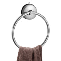 2 x Brand New Poywaze towel rings without drilling, bathroom towel rings brushed stainless steel, kitchen towel rings suction cup, 5kg load capacity - RRP €14.08