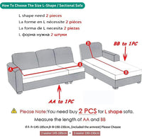 1 x RAW Customer Returns LINGKY Sofa Cover Corner Sofa L Shape Stretch Velvet Sofa Cover Universal Couch Cover for 1 2 3 4 Seater Washable Sofa Throws L Shape Corner Sofa Requires Two - Sofa Cover 3 Seater, Light Grey - RRP €48.19