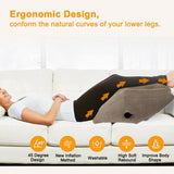 1 x RAW Customer Returns JANTEELGO Leg Pillow Elevation Inflatable Portable Wedge Pillow Comfort Leg Elevation Pillow Improves Blood Circulation and Reduces Swelling, Improves Sleep Quality - RRP €20.44