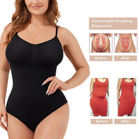 2 x Brand New KOEMCY Women s Shapewear Shapewear Body Shaper Slimming Shaping Underwear Corset Bodysuit Seamless Shaping Body Shaping Slimming Bodysuit Black, L  - RRP €45.58