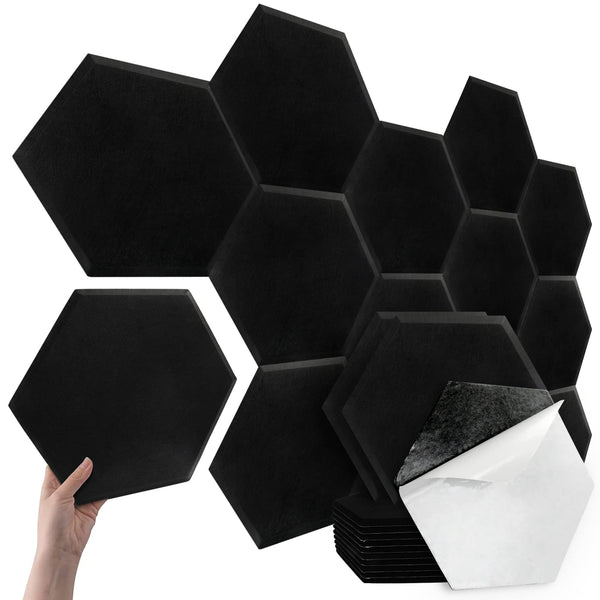 Brand New Pallet - Hexagon acoustic panels - 39 Items - RRP €1325.22