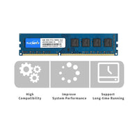 1 x RAW Customer Returns TECMIYO DDR3 16GB 2X8GB RAM PC3-10600U DDR3 1333MHz Udimm PC3-10600 DDR3-1333 2RX8 Dual Rank 240 Pin 1.35 1.5V CL9 Non-ECM Unbuffered Desktop RAM Memory Module - RRP €23.55