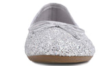 1 x RAW Customer Returns Feversole women s classic ballerinas profile sole shiny ballerina flat - RRP €26.54