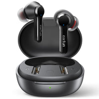 1 x RAW Customer Returns EarFun Air Pro 2 Noise Cancelling Headphones, Wireless Earbuds with 6 Microphones for Clear Calls, HiFi Sound, Deep Bass, In-Ear Detection, Multi-Mode Noise Cancellation, App for - RRP €55.45