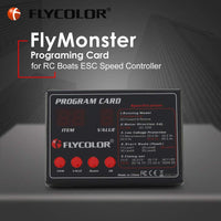 1 x RAW Customer Returns Flycolor FlyMonster Programming Card for Remote Control RC Boats Ship ESC Electronic Speed Controller - RRP €17.15