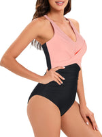 1 x RAW Customer Returns Century Star Swimsuit Women Tummy Control Swimsuit Women Plus Size Swimsuit with Underwire Swimsuits for Women Tummy Control Swimsuit Women Sport Pink-Black 44-46 - RRP €35.28