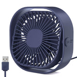 2 x RAW Customer Returns benpen Mini Table Fan USB Quiet, 360 Small Fan Grow, Small Table Fan with 3 Levels, Office Fan, No USB Fan Plant Fan Desk Bedroom Home Outdoor PC - RRP €48.0