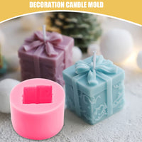 1 x RAW Customer Returns Candle Molds Silicone Candle Mold 3D DIY Candle Shape for Making Resin Soap Candles Ornaments 2 Pieces  - RRP €13.1