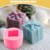 1 x RAW Customer Returns Candle Molds Silicone Candle Mold 3D DIY Candle Shape for Making Resin Soap Candles Ornaments 2 Pieces  - RRP €13.1