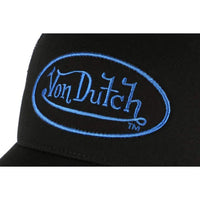 1 x RAW Customer Returns Von Dutch - Men s Baseball Cap Neo Blue Black Size One Size, blue - RRP €37.08