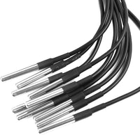 1 x RAW Customer Returns 10 pieces waterproof cable for temperature sensor DS18B20, 3m, suitable for Arduino Raspberry Pi thermocouple thermometer - RRP €26.21