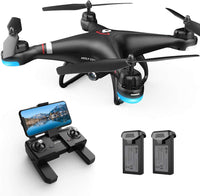 1 x RAW Customer Returns Holy Stone HS110G Drone with Camera 1080P GPS WIFI 2.4G HD 36 Minutes of Flight 2 Batteries Live Transmission Remote Control Quadcopter with Follow Me, Automatic Return, FPV App for Adults - RRP €299.99