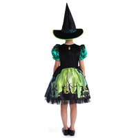 1 x RAW Customer Returns Sincere Party Girls Posh Witch Fully Lined Petticoat Fluffy Halloween Witch Costume with Posh Hat 7-8 Years - RRP €23.99