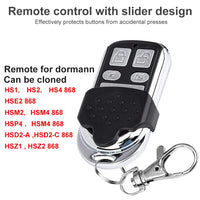 1 x RAW Customer Returns Foreverup garage door remote control, 2 pieces 868 MHz remote control duplicator transmitter compatible with Hormann HS1 HS2 HS4 HSM2 HSM4 HSE2 HSZ1 HSZ2 HSP4 HSP4-C HSD2-A HSD2-C - RRP €19.55