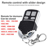 1 x RAW Customer Returns Foreverup garage door remote control, 2 pieces 868 MHz remote control duplicator transmitter compatible with Hormann HS1 HS2 HS4 HSM2 HSM4 HSE2 HSZ1 HSZ2 HSP4 HSP4-C HSD2-A HSD2-C - RRP €19.55