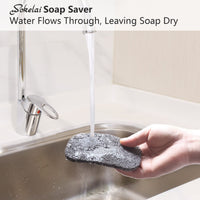 1 x RAW Customer Returns Bar Soap Saver Soap Lift Pad Fits All Soap Dish Tray Sizes, Efficient Draining BPA Free Shower and Bath Soap Dish Holder to Keep Soap Dry for Bathroom Kitchen 8 Packs Beige, Dark Grey  - RRP €20.4