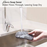 1 x RAW Customer Returns Bar Soap Saver Soap Lift Pad Fits All Soap Dish Tray Sizes, Efficient Draining BPA Free Shower and Bath Soap Dish Holder to Keep Soap Dry for Bathroom Kitchen 8 Packs Beige, Dark Grey  - RRP €20.4